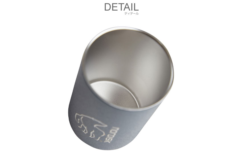 NORDISK（ノルディスク） マグカップ スチールダブルウォールマグ