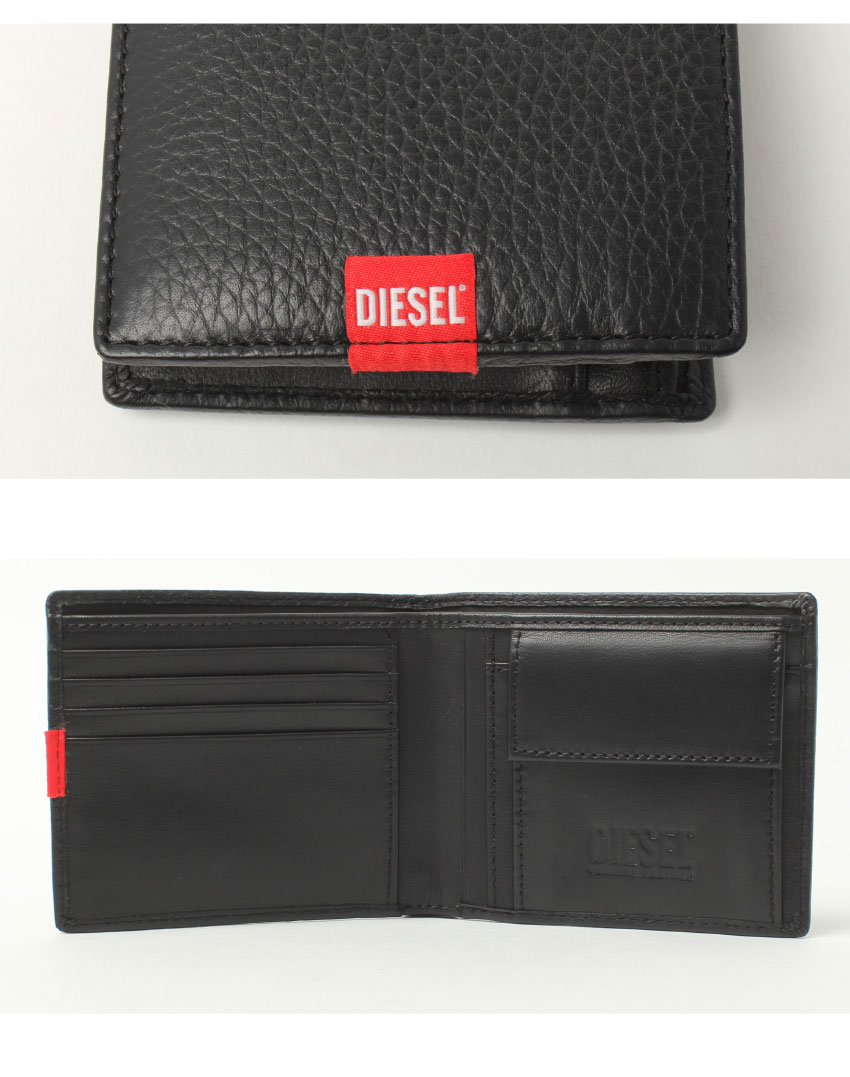 DIESEL（ディーゼル） 二つ折り財布 メンズ レディース BI FOLD COIN S