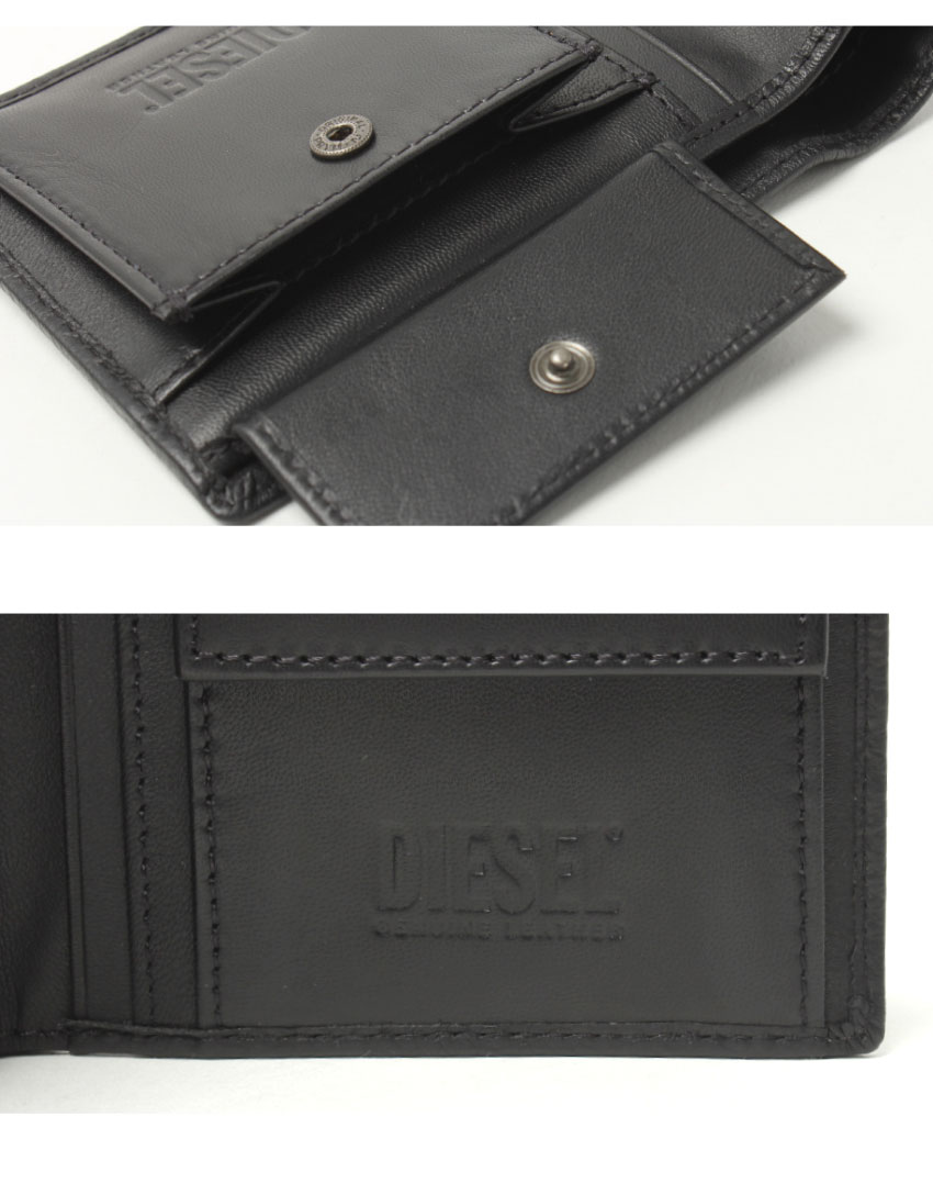 DIESEL（ディーゼル） 二つ折り財布 メンズ レディース BI FOLD COIN S