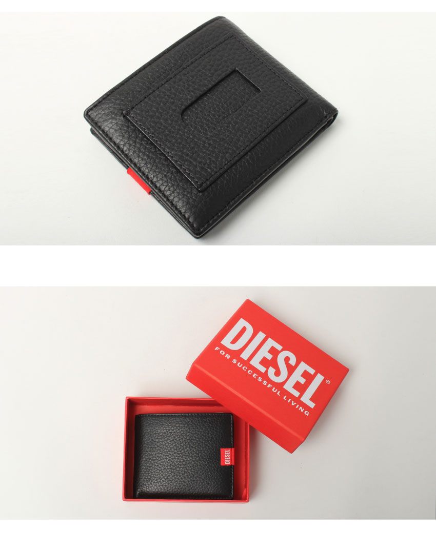 DIESEL（ディーゼル） 二つ折り財布 メンズ レディース BI FOLD COIN S