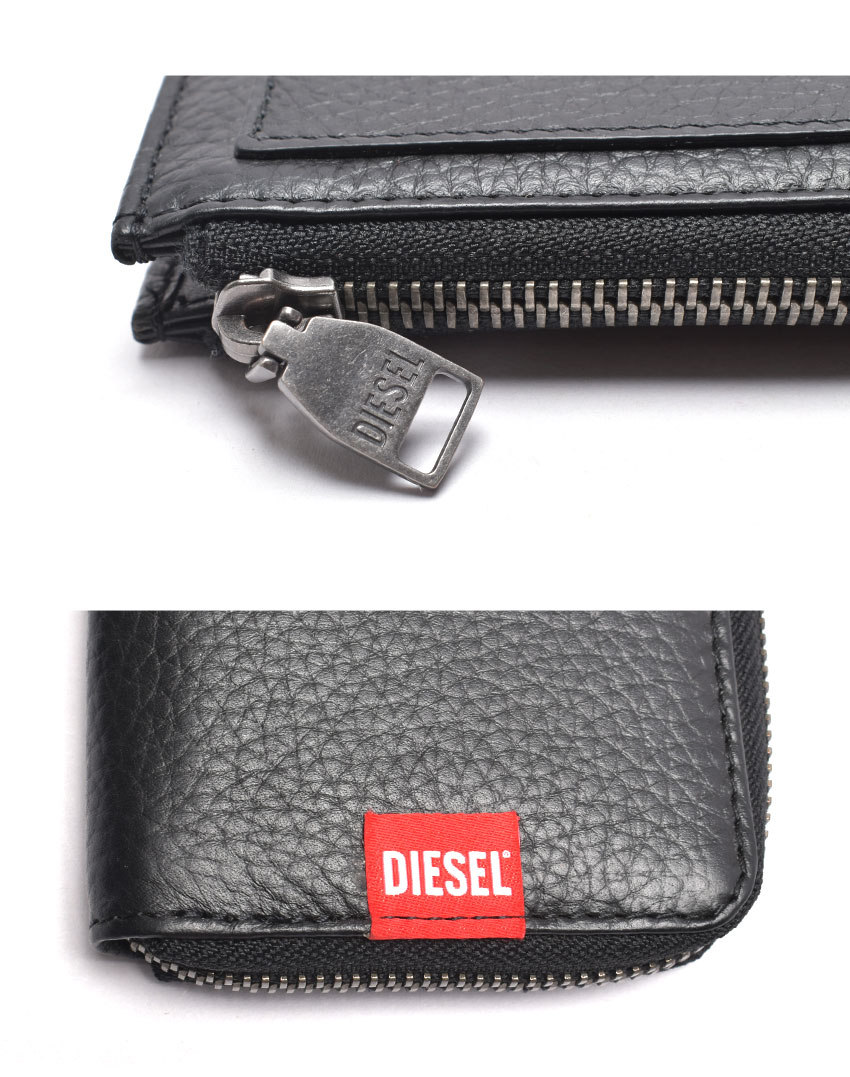 DIESEL レザー財布 ディーゼル(DIESEL) レザー メンズ二つ折り財布 | 通販・人気