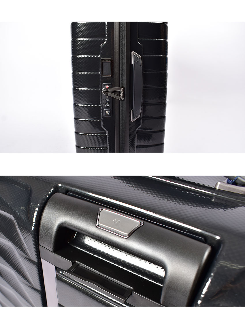 Samsonite HARCOMBE ブラックキャリーケース Samsonite（サムソナイト） スーツケース メンズ レディース SAMSONITE