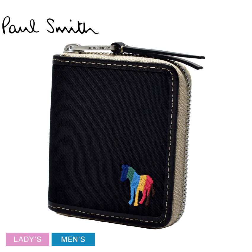 SALE 送料無料 ポール スミス 財布 メンズ レディース ウォレット ジップ ゼブラ PAUL SMITH 7207-IZEBRA 黒 マルチカラー  : 60340340 : Z-CRAFT ヤフーショッピング店 - 通販 - Yahoo!ショッピング