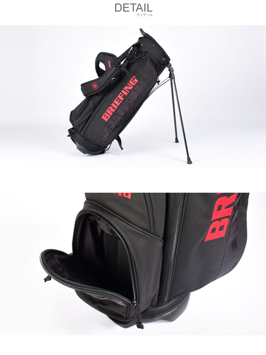 BRIEFING GOLF BRG23274 ゴルフバッグ ブラック BRIEFING 送料無料 ブリーフィング ゴルフバッグ メンズ