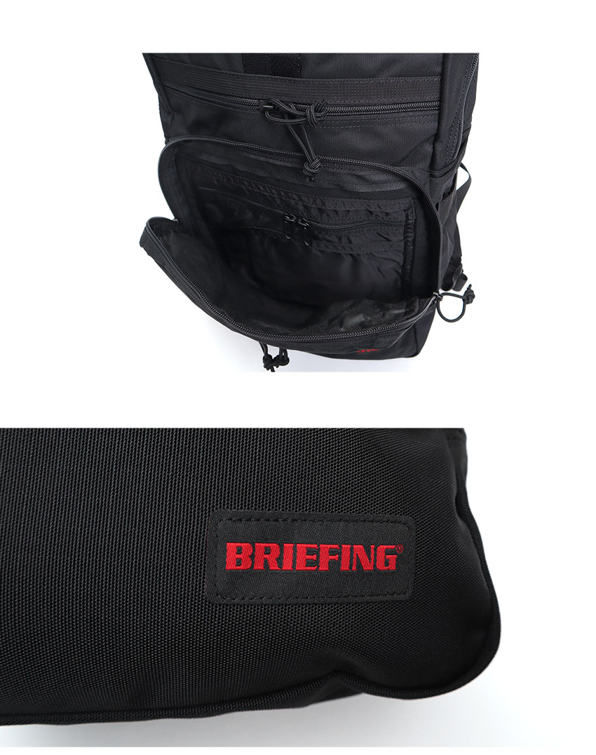 BRIEFING リュック バックパック ネイビー レザー 通勤 通学 BRIEFING（ブリーフィング） バックパック メンズ レディース BRIEFING