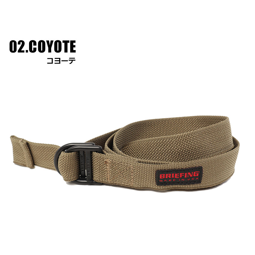 BRIEFING（ブリーフィング） ベルト ユニセックス W RING BELT