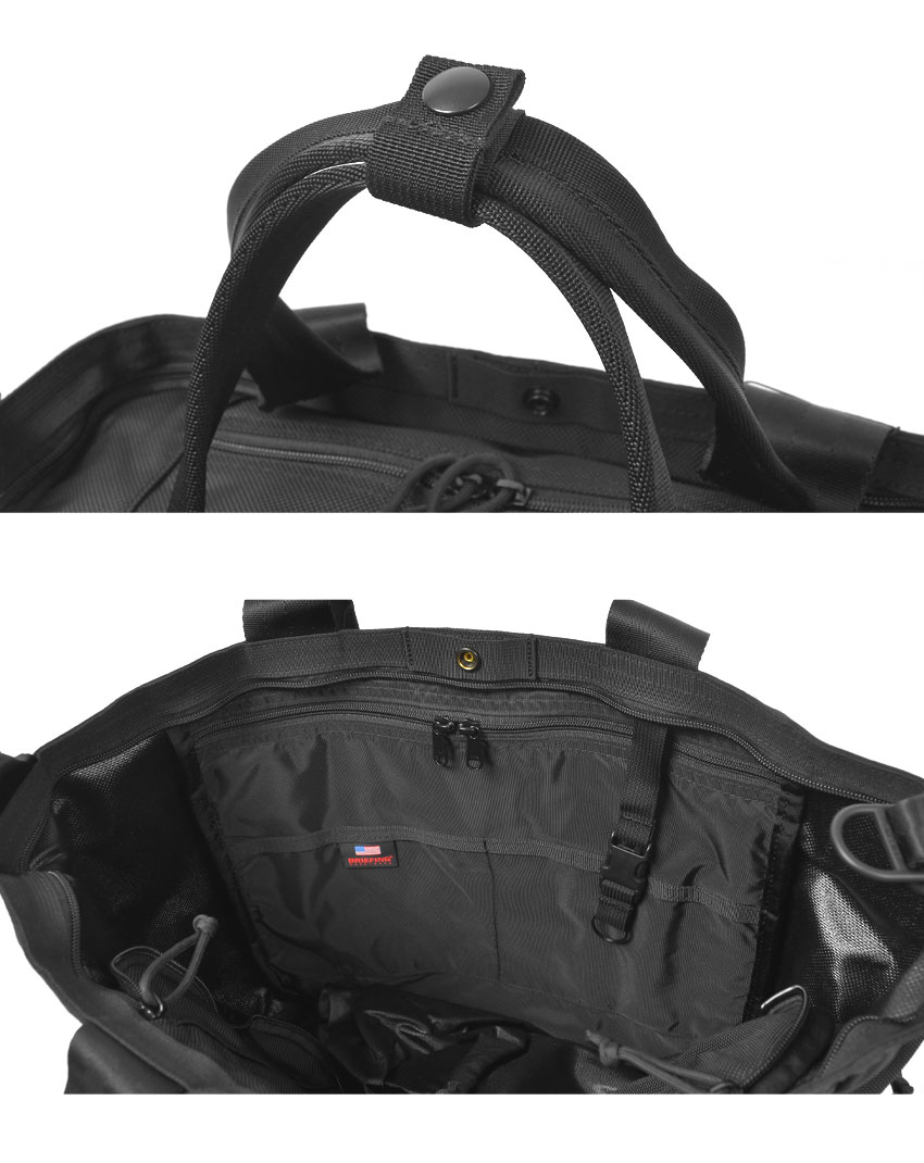 [中古]BRIEFING 連結式シューズバッグ (ネームタグ付) 値段交渉可能 在庫 処分スポーツ - [中古]BRIEFING 連結式シューズバッグ