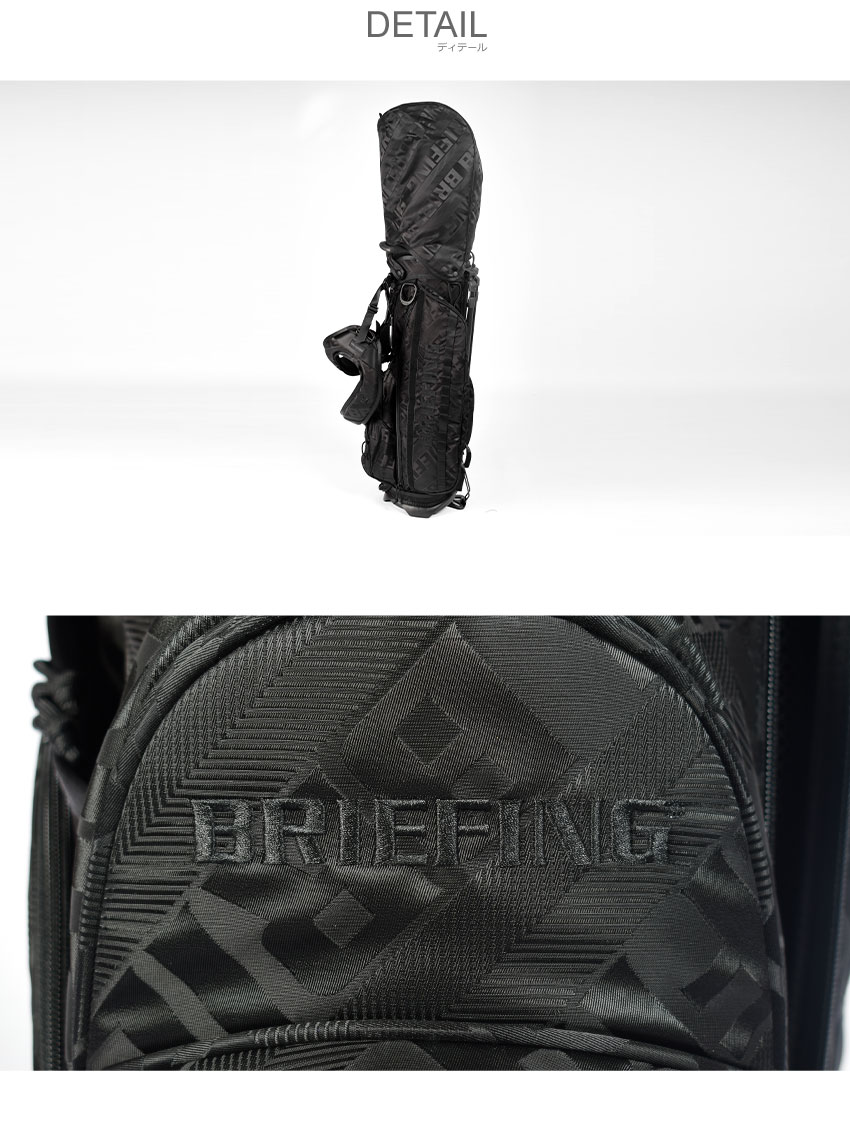 ブリーフィング　キャディーバック　黒 BRIEFING GOLF 最大42%☆土日限定 日本正規品 ブリーフィング