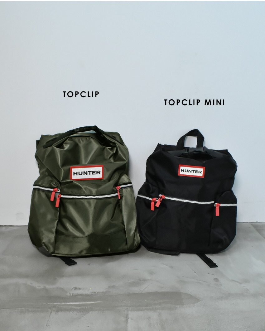 HUNTER（ハンター） バックパック メンズ レディース トップクリップ