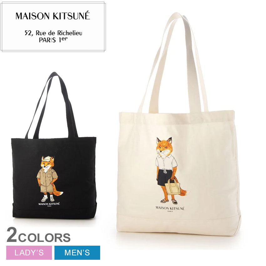 MAISON KITSUNE（メゾン キツネ） トートバッグ メンズ レディース