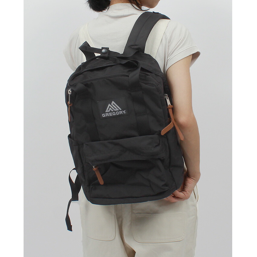 OWARIページ　GREGORY リュック　メンズ　レディース　黒ブラック GREGORY デイバック リュック DAY PACK / デイパック ブラック