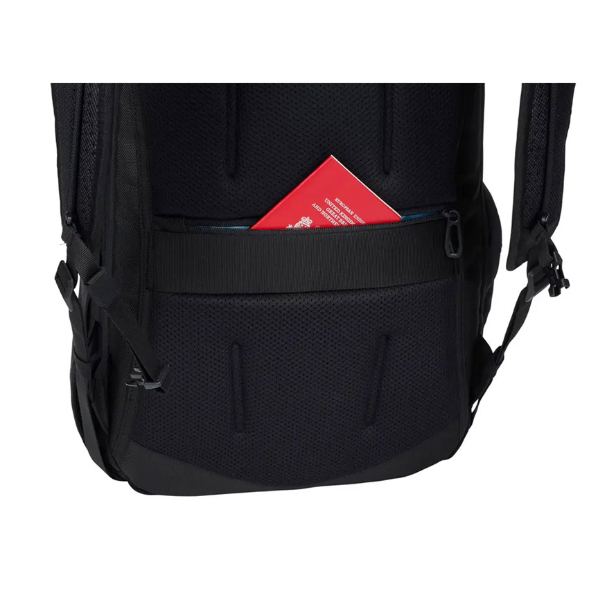 （美品）THULE ブラック バックパックリュック 26L THULE（スーリー） バックパック メンズ レディース アクセント バック