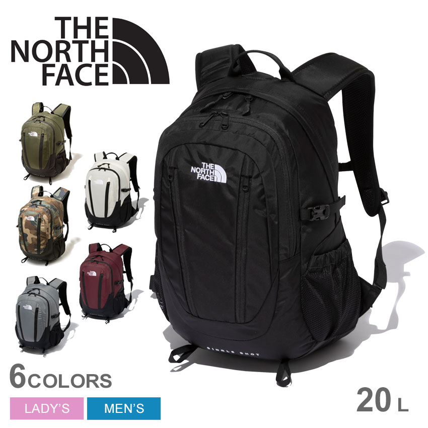 送料無料 ザ ノースフェイス バックパック メンズ レディース シングルショット THE NORTH FACE NM72203 ブラック 黒 カーキ  ホワイト 白 : 6450-0204 : Z-CRAFT ヤフーショッピング店 - 通販 - Yahoo!ショッピング