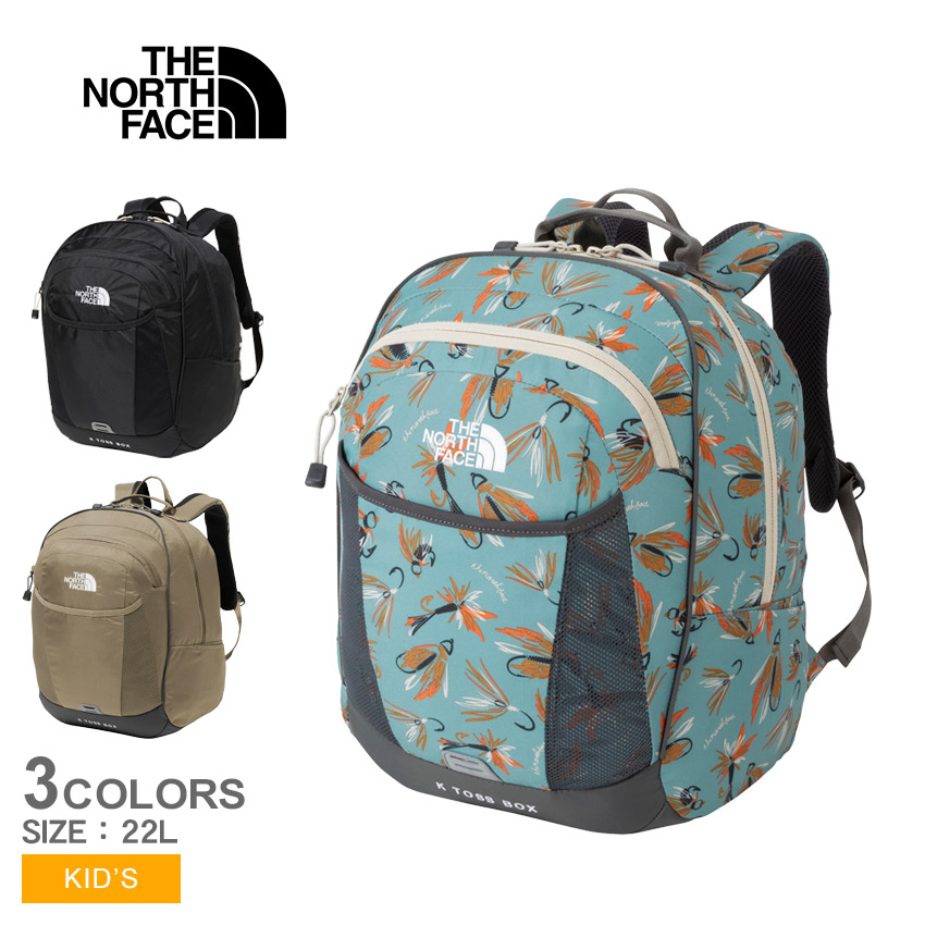 The North Face ベージュリュック 中型 THE NORTH FACE ザ・ノース・フェイス 子ども用 リュックサック