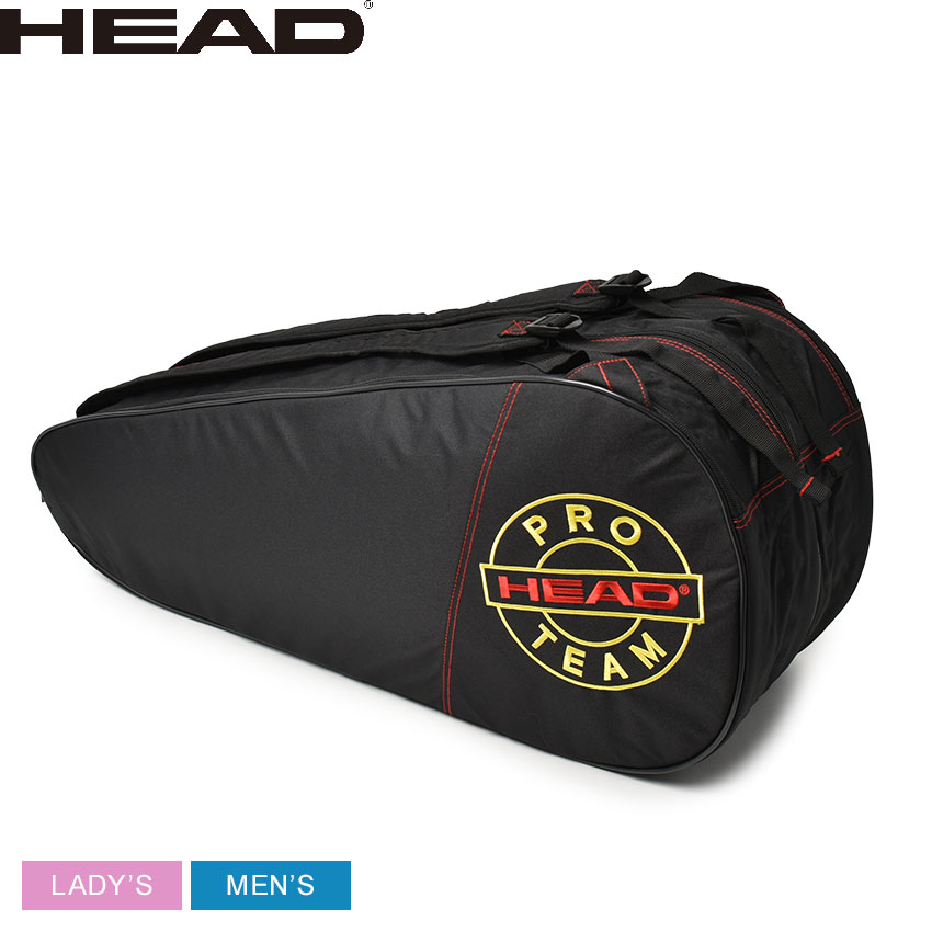 ヘッド テニス ダッフルバッグ メンズ レディース ツアー ラケットバッグ M HEAD TENNIS 260012 ブラック 黒 テニスバッグ ロゴ