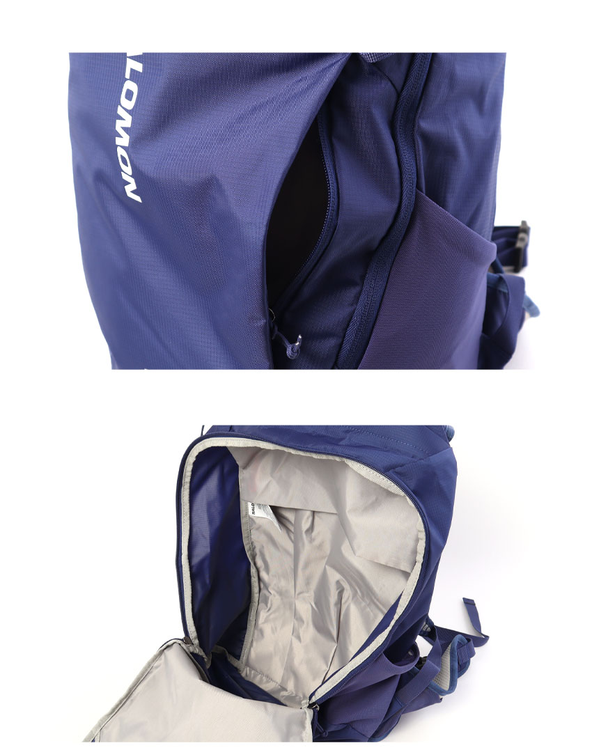 Salomon バックパック 青 サロモン SALOMON CROSS 4 （NAUTICAL BLUE/Limoges/LUNAR ROCK