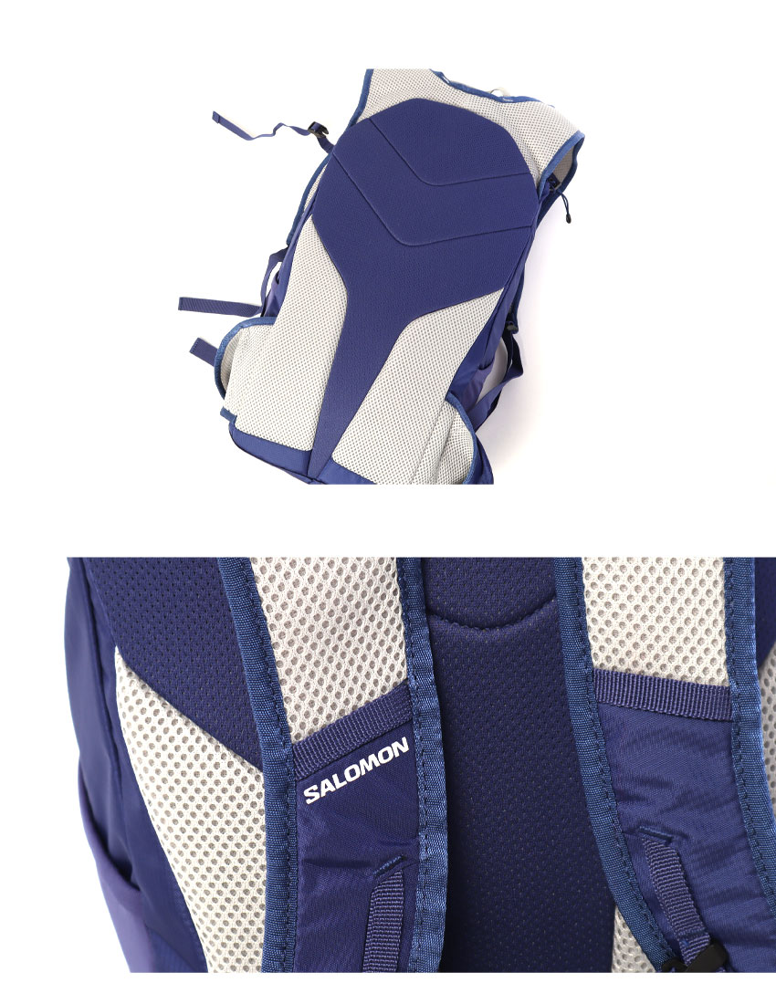 Salomon バックパック 青 サロモン SALOMON CROSS 4 （NAUTICAL BLUE/Limoges/LUNAR ROCK