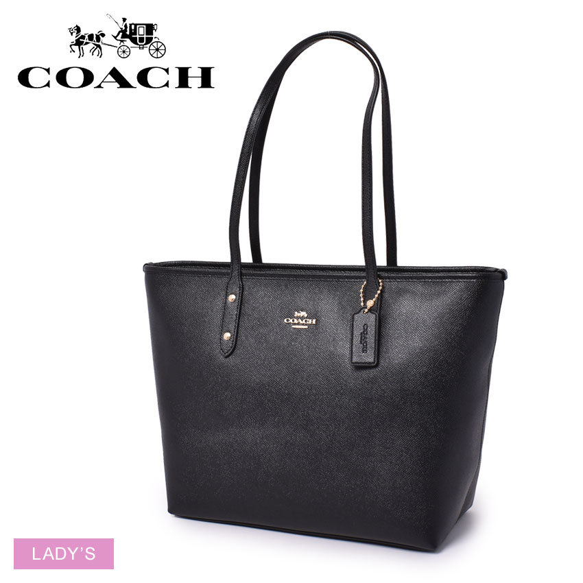 コーチ COACH CRSGR CITY ZIP TOT