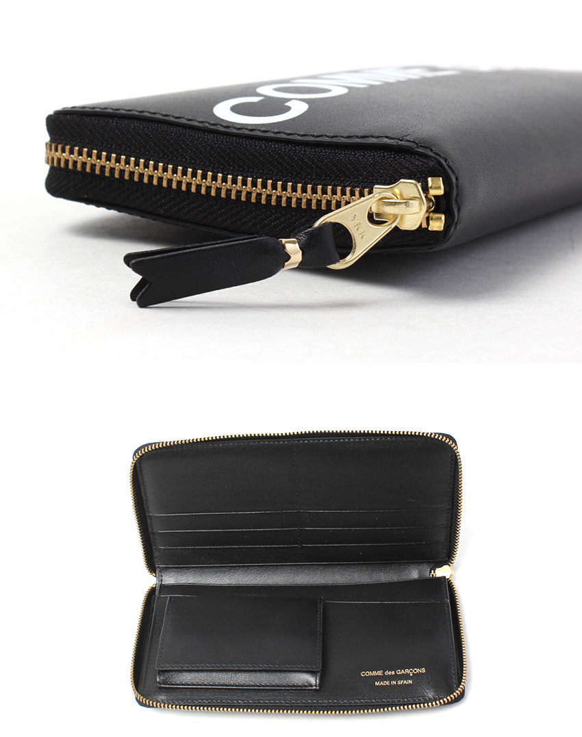 新品 コムデギャルソン ウォレット SA0110HL 黒 ロゴ 長財布 レザー 楽天市場】COMME des GARCONS コムデギャルソン SA0110HL HUGE