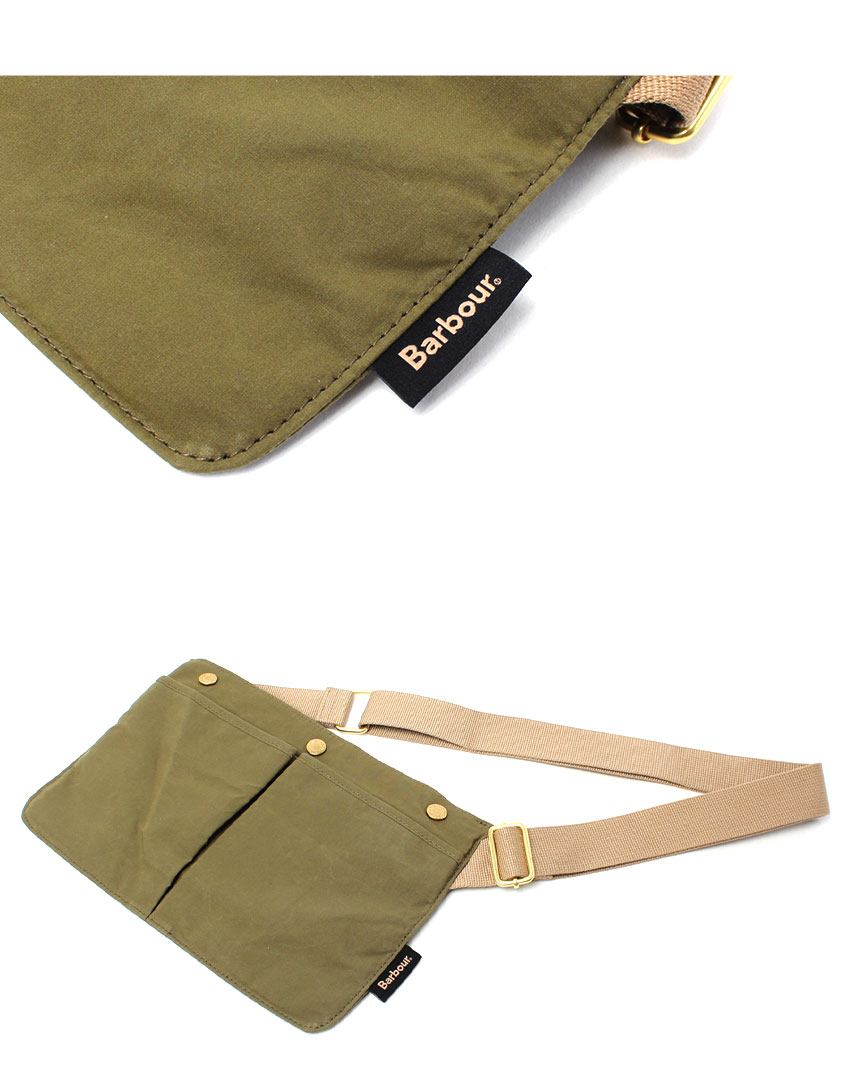 Barbour ショルダーバッグ オリーブ Barbour ショルダーバッグ 「Barbour/バブアー」transport