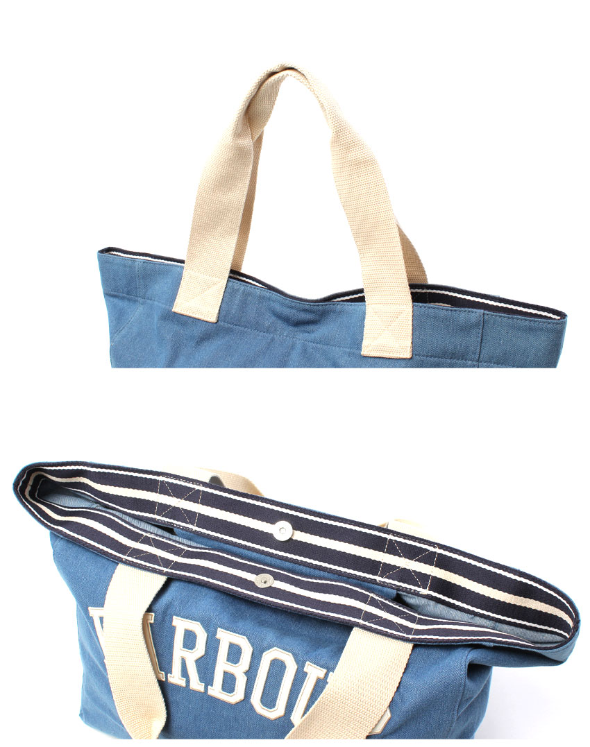 Barbour ネイビー トートバッグ (新品) 楽天市場】バブアー トートバッグ BARBOUR Logo Holiday Tote