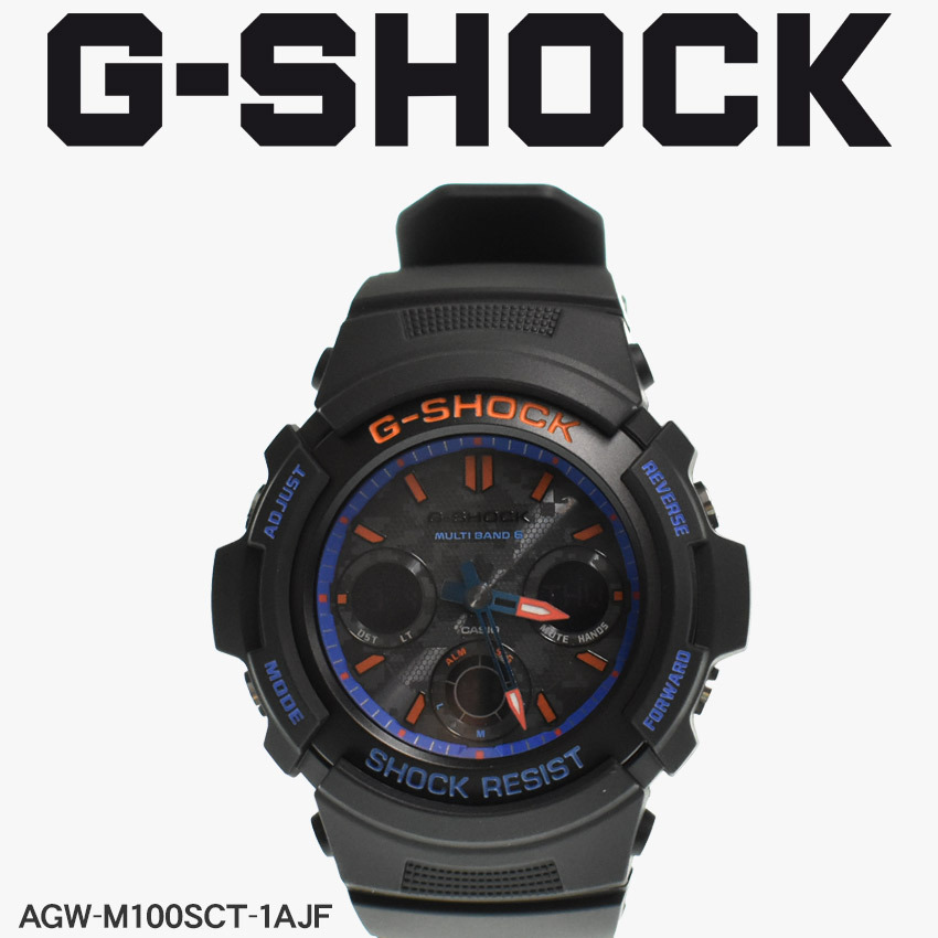 ジーショック 腕時計 G-SHOCK メンズ 男性用 AGW-M100SCT-1AJF G