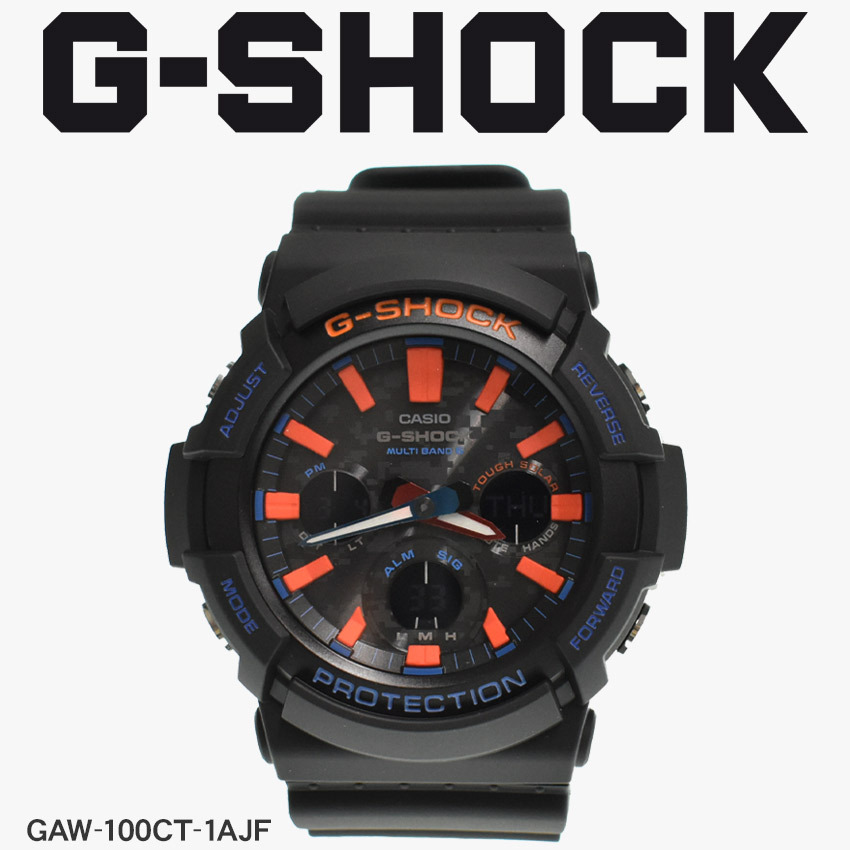 ジーショック 腕時計 G-SHOCK メンズ 男性用 GAW-100CT-1AJF Gショック 定番 アナログ デジタル耐衝撃 防水 ソーラー  :70400180:Z-MALL ヤフーショッピング店 - 通販 - Yahoo!ショッピング