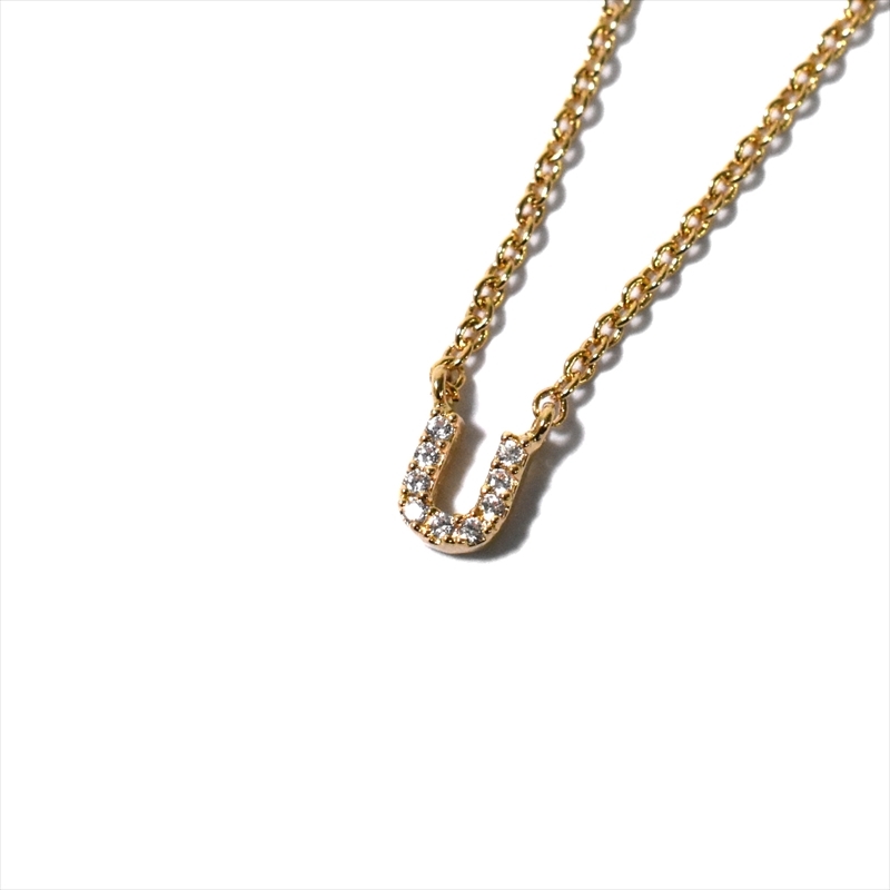 【関税込】TAI タイ ジュエリー◆Cz ウェーブ ネックレス タイ ジュエリー レディース ジルコニア イニシャル ネックレス