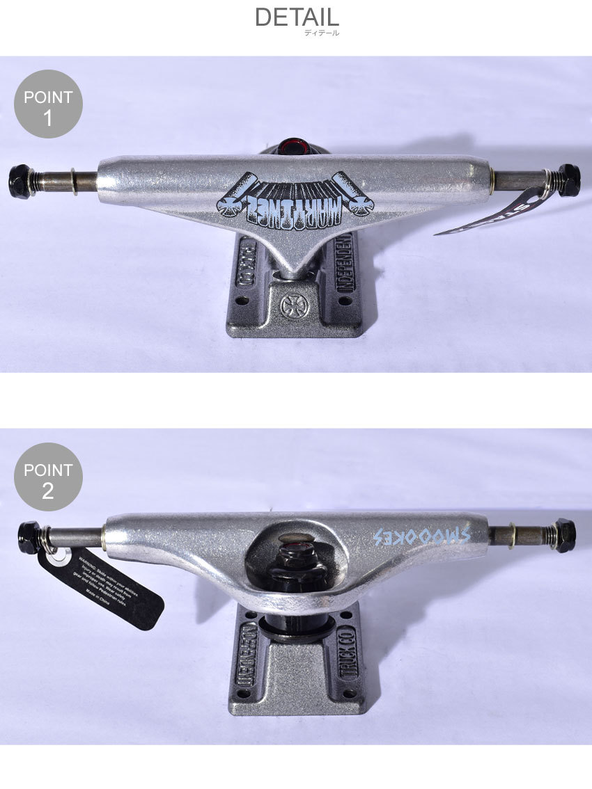 インディペンデント トラック 1個 11 149mm Independent Nhs Polished Stage Standard Trucks エヌエイチエス カスタム シルバー シンプル スケボー スケートボード ストリート スポーツ ボード ロゴ 付け替え 価格交渉ok送料無料 Independent
