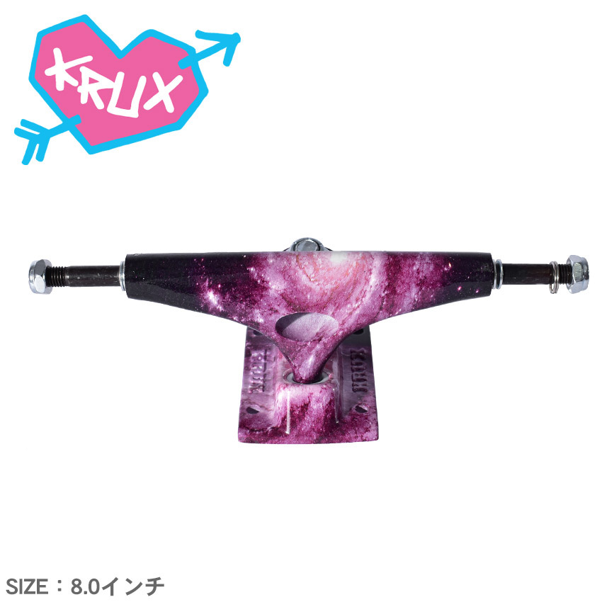 kruxクラックストラックsize8.0新品送料込みスケートボード CRUX（クラックス） トラック KRUX 8.0 K5 STANDARD TRUCK 1個 ロゴ