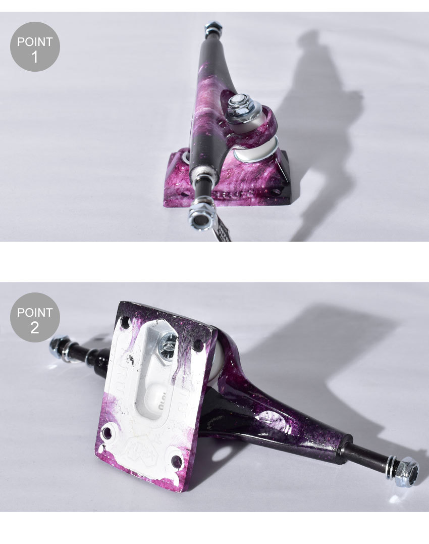 CRUX（クラックス） トラック KRUX 8.5 K5 STANDARD TRUCK 1個 ロゴ