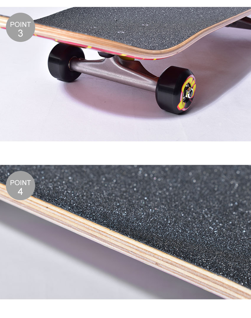 送料無料 サンタクルーズ スケートボード FLAME DOT LARGE SK8