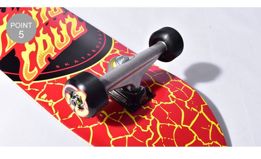 サンタクルーズ スケボーデッキ flame dot 定番ロゴ ８インチ 楽天市場】【今だけクーポン配布中】サンタクルーズ スケート