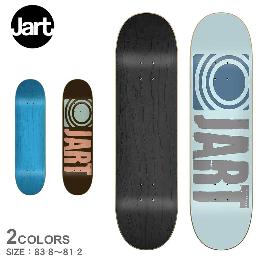 ジャート スケートボード デッキ メンズ レディース CLASSIC JART DECK