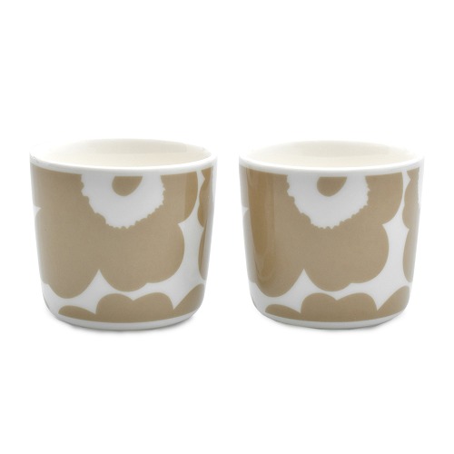 marimekko - マリメッコ　ベージュ　ゴールド　コーヒーカップセット Amazon.co.jp: マリメッコ marimekko ペアセット マグカップ