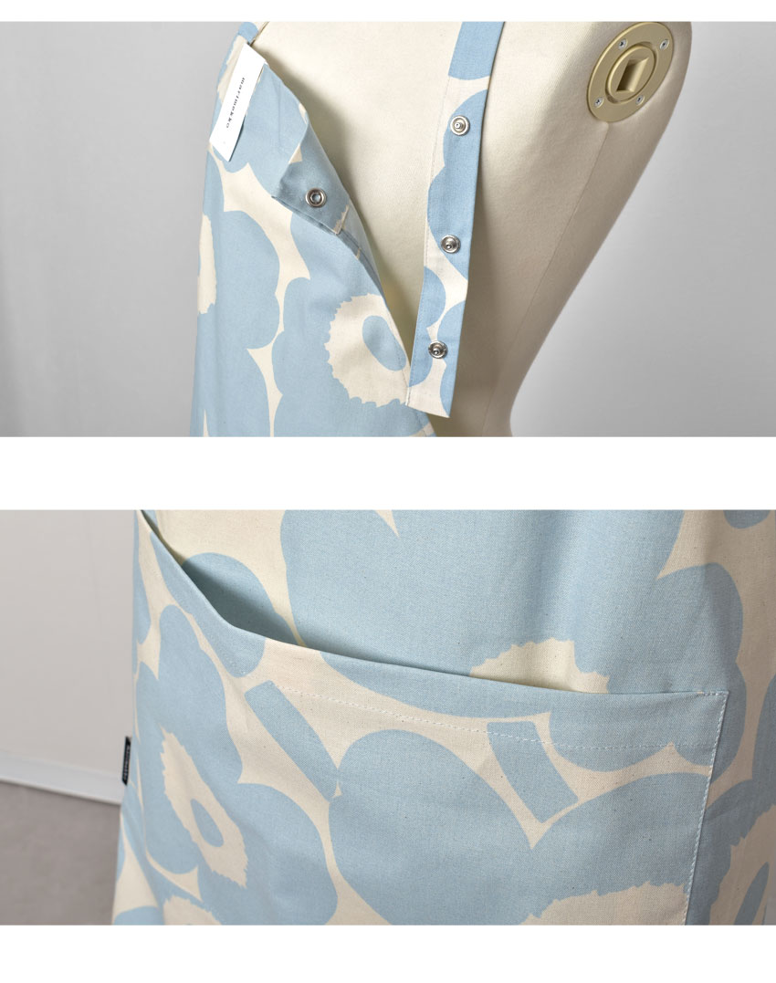 MARIMEKKO マリメッコ　エプロン　水色 楽天市場】【ネコポス対応(2点まで)】マリメッコ marimekko