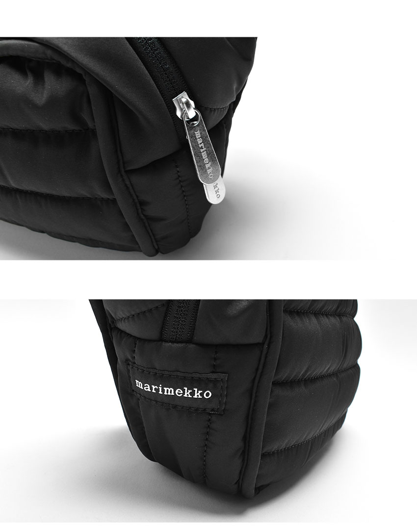 marimekko Billie ショルダーバッグ ブラック marimekko Marimekko マリメッコ Billie ショルダーバッグ