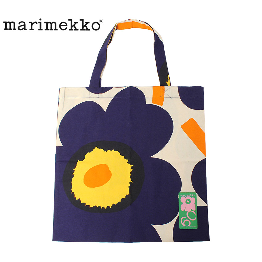 マリメッコ トートバッグ ネイビー marimekko / マリメッコ / UNIKKO / ウニッコ / トート