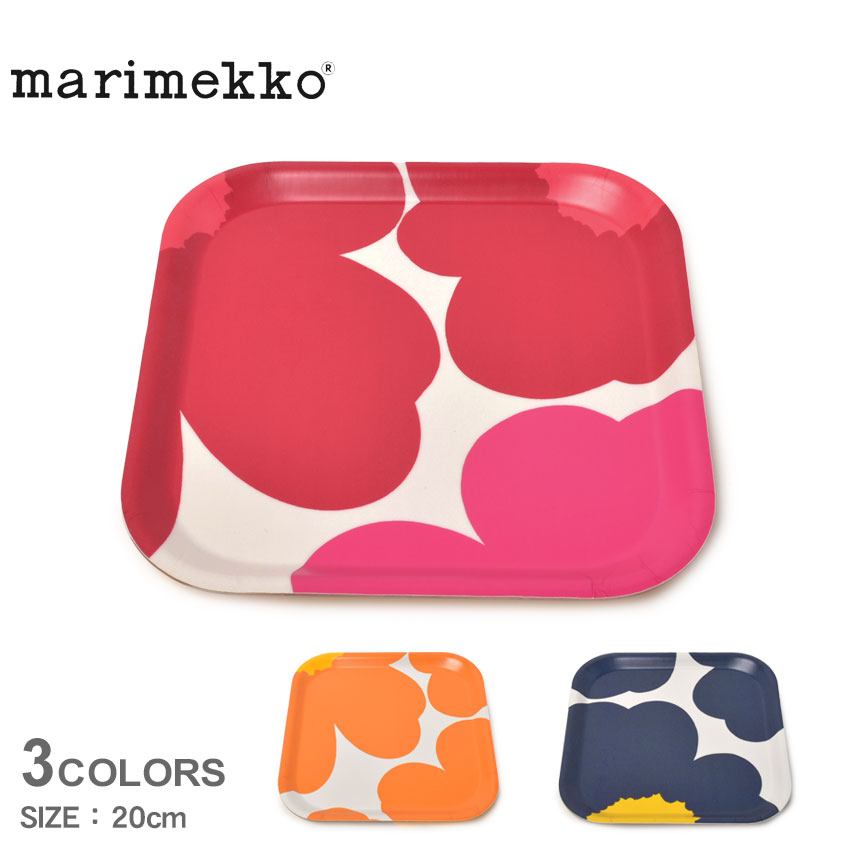 マリメッコ　トレイ　スクエア　marimekko marimekko - marimekko スクエアプレート マリメッコ の通販 by