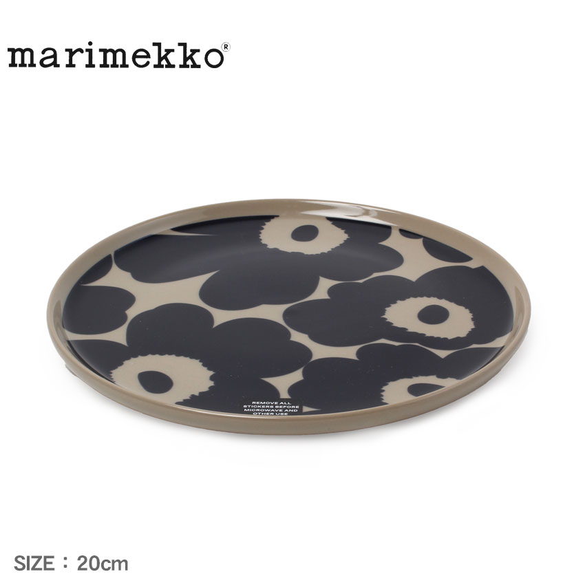 marimekko マリメッコ ウニッコ プレート 20cm MARIMEKKO UNIKKO