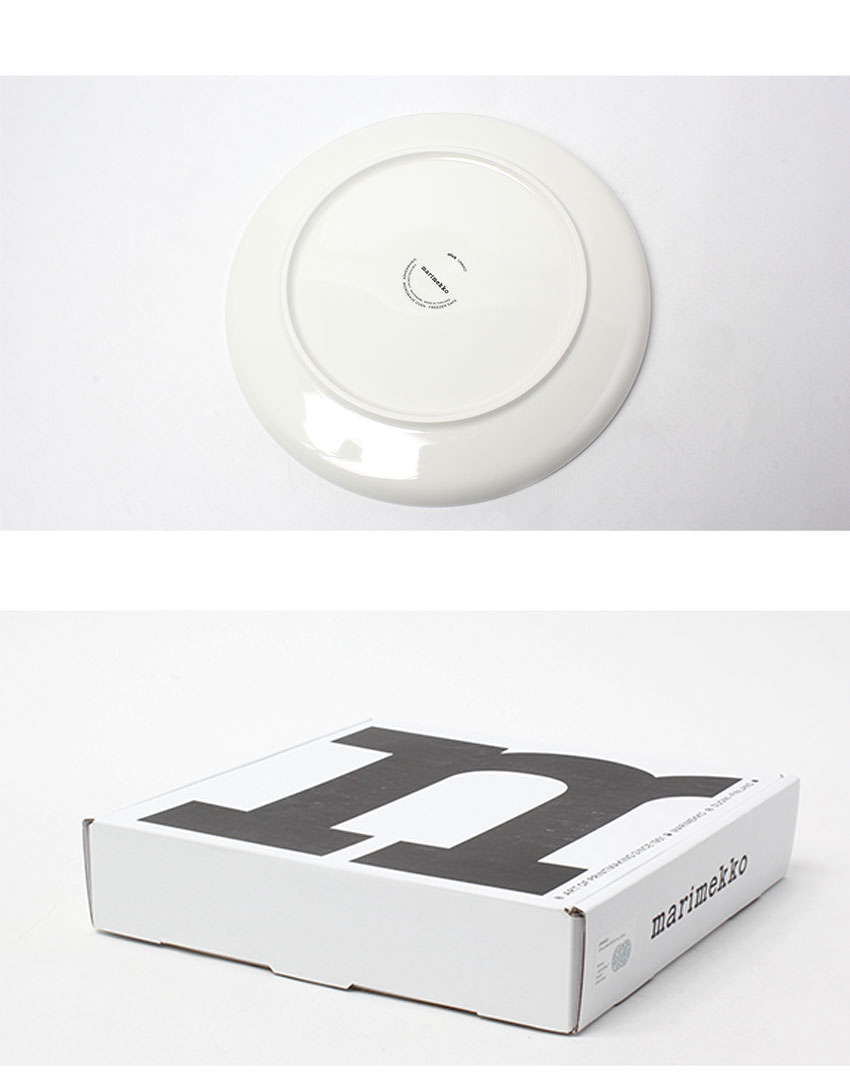 marimekko（マリメッコ） 食器 ウニッコプレート25cm 2枚セット