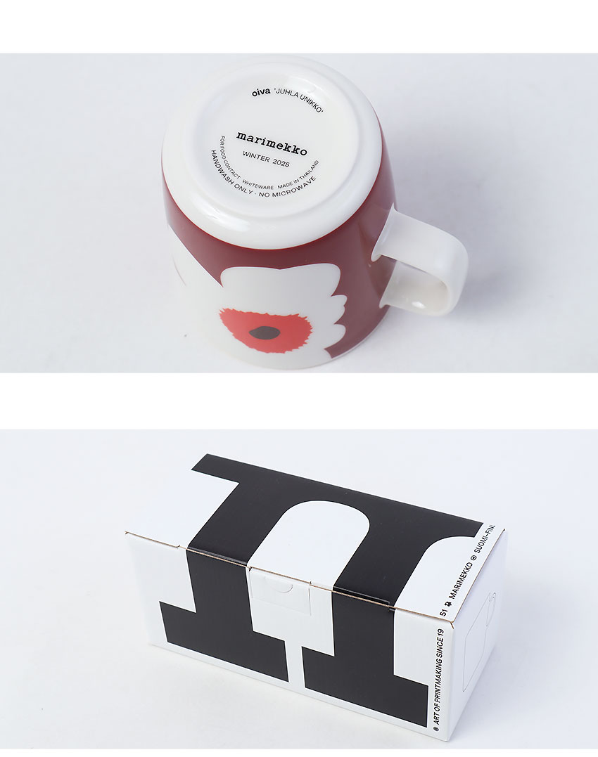 marimekko（マリメッコ） マグカップ MARIMEKKO 74540-132 ワイン
