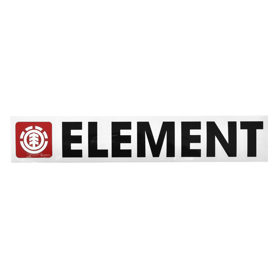 （ゆうパケット可） エレメント シール ステッカー W 250mm×H 35mm ELEMENT E00S43 ブラック 黒 ホワイト 白 スーツケース パソコン PC ロゴ 定番｜z-craft｜02