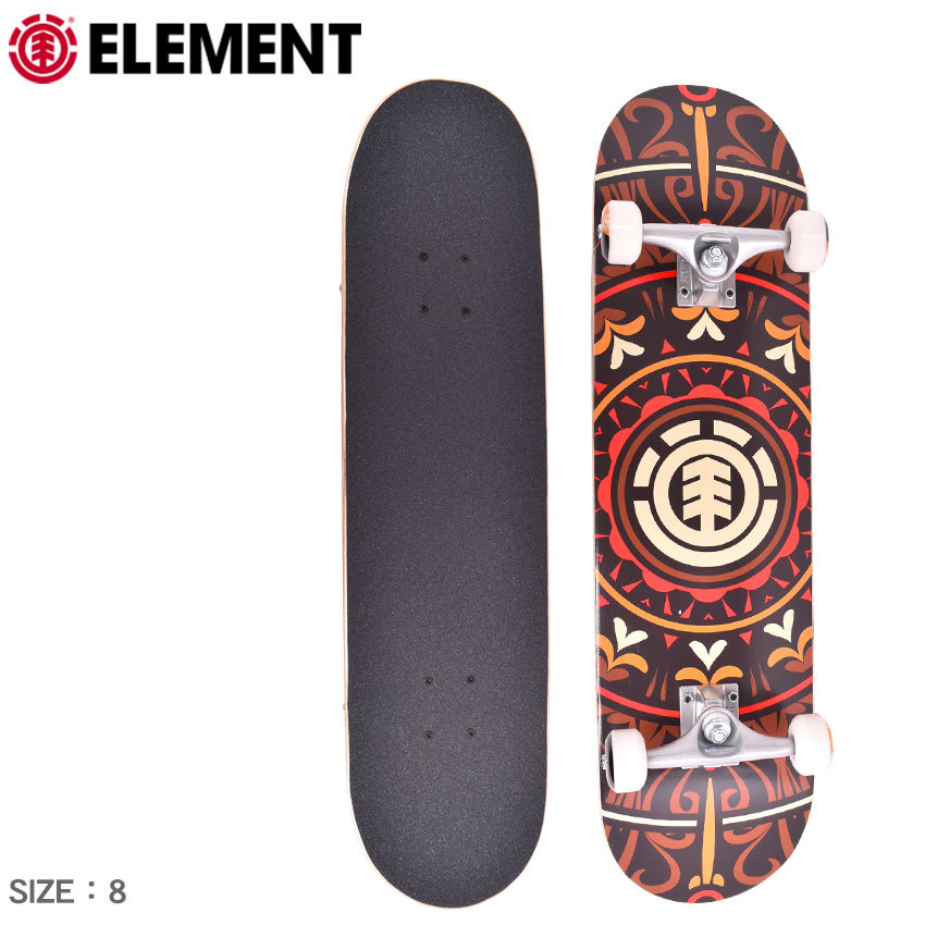 ELEMENT（エレメント） スケートボード メンズ レディース TECUALA