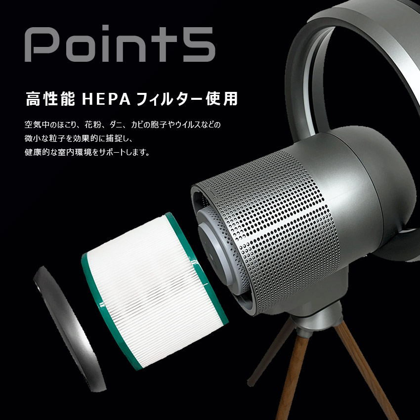 ルーザー 羽根なしファン×空気清浄機 メンズ レディース SMART FAN