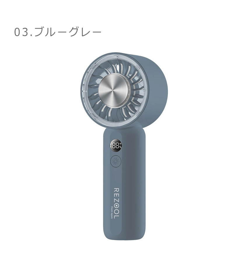 リズール ハンディファン ジェットファンナノ REZOOL RE2602 ホワイト