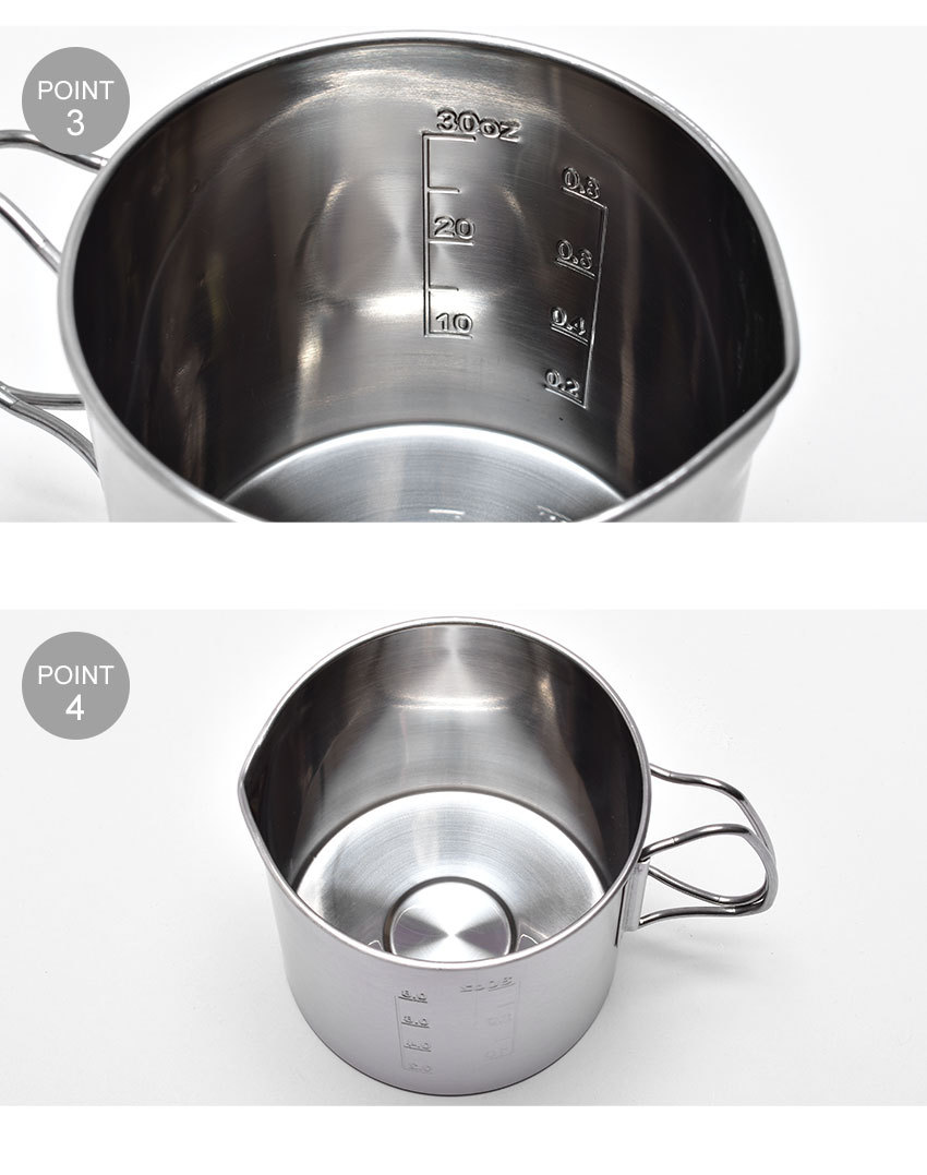 ソロストーブ 調理器具 ポット900 SOLO STOVE POT1 シルバー 山
