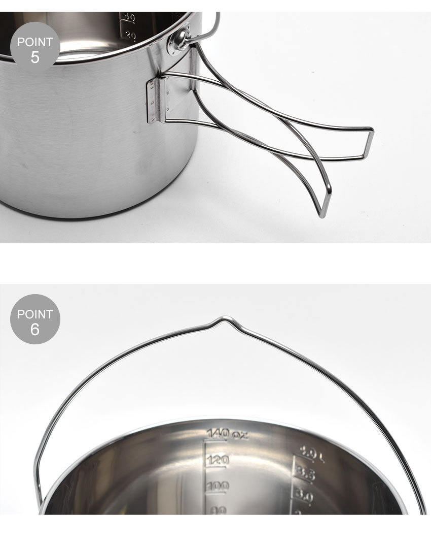 ソロストーブ ポット4000 POT4 シルバー　新品 送料無料 ソロストーブ 調理器具 ポット4000 SOLO STOVE POT4