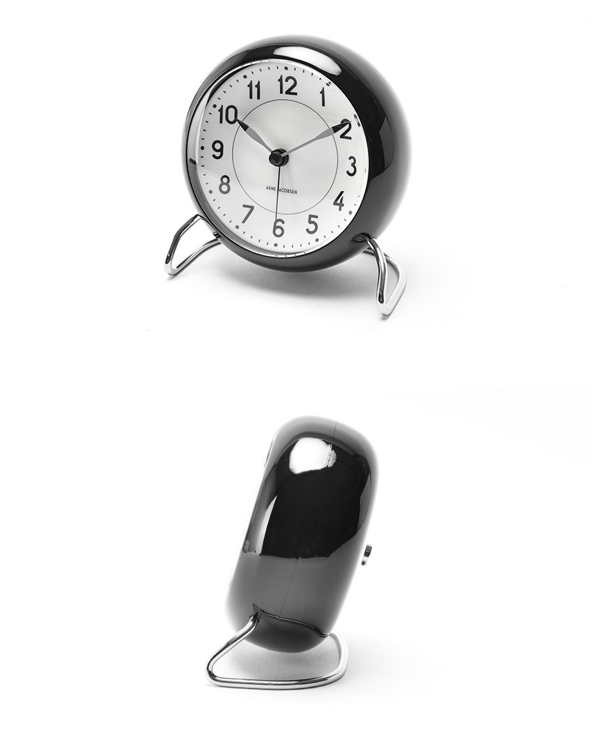 送料無料 アルネ ヤコブセン テーブルクロック TABLE CLOCK 11cm ARNE