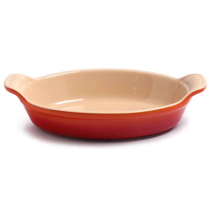 ル・クルーゼ グラタン皿 メンズ レディース オーバルディッシュ 20ｃｍ LE CREUSET PG0400-20 ホワイト 白 レッド 赤 ブルー  青